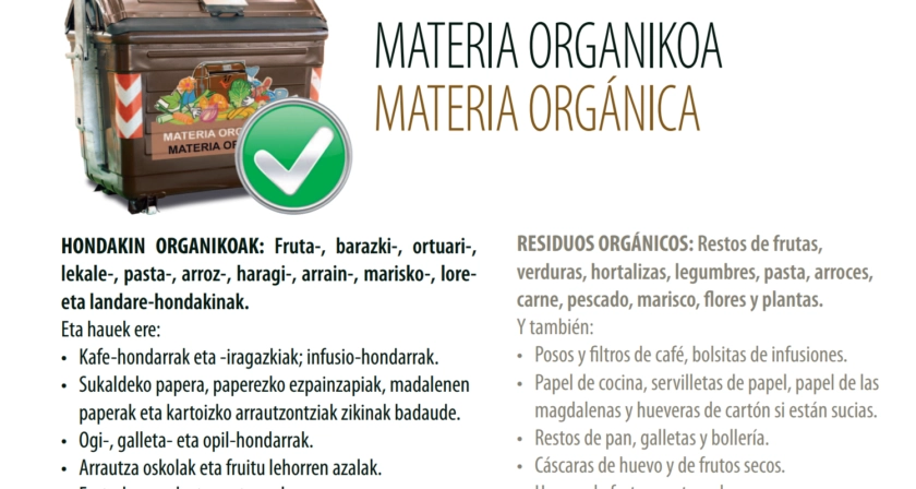 CMO – Materia Organikoaren Edukiontzia