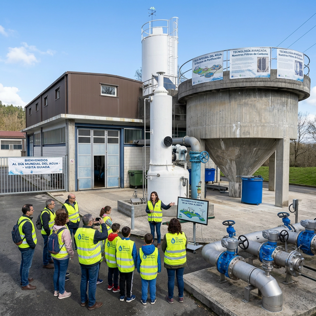 Con motivo del Día Mundial del Agua, Servicios de Txingudi organiza visitas guiadas al embalse de Endara y a la planta potabilizadora de Elordi.