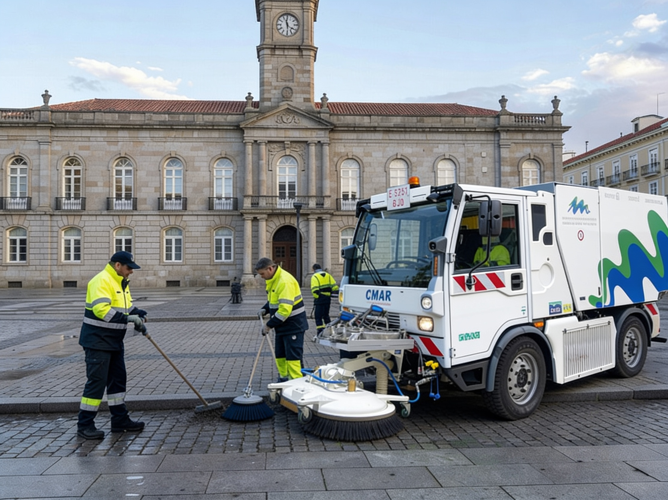 El Ayuntamiento de Irun y Servicios de Txingudi aúnan fuerzas  para unos Sanmarciales limpios, responsables y sostenibles